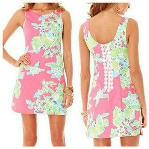 Lilly Pulitzer Delia Shift in Pink Lemonade
